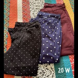 Bundle of 20W pixie pants: OLD NAVY